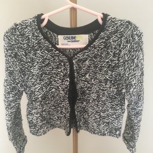 Oshkosh Black/White Sweater. 2T.